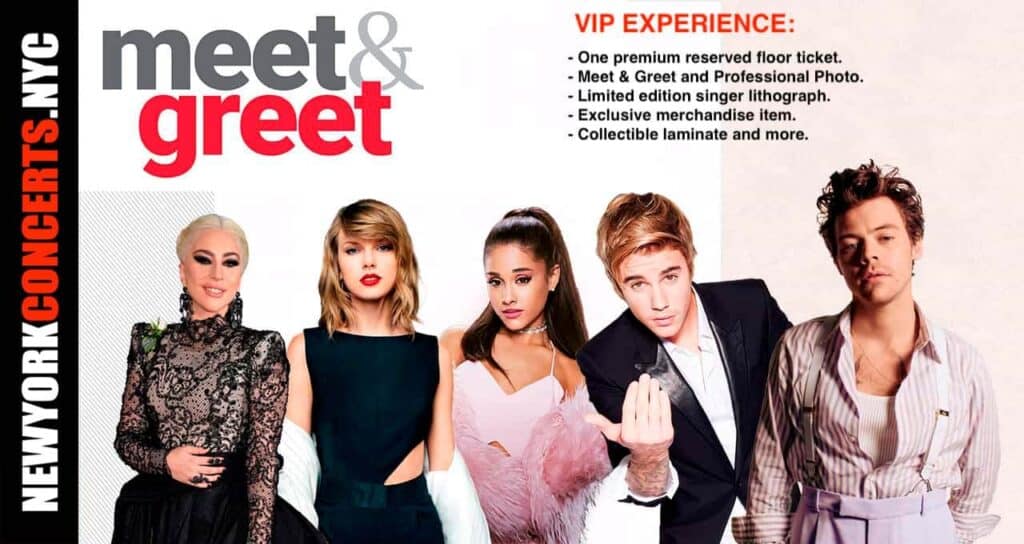 Meet & Greet Events in NYC Concerts 2023/2024